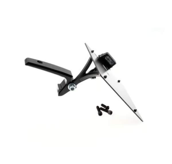 Cult-Werk, seitliche Kennzeichenhalterung, schwarz. Deutschland für Harley-Davidson® Softail  (excl.FXDRS) 19-20