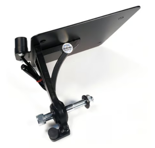 Cult-Werk, seitliche Kennzeichenhalterung, schwarz. Deutschland für Harley-Davidson® Sporster Xl 57-22