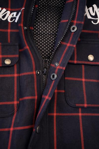 Choppers n Partys Flanelhemd Karo Red