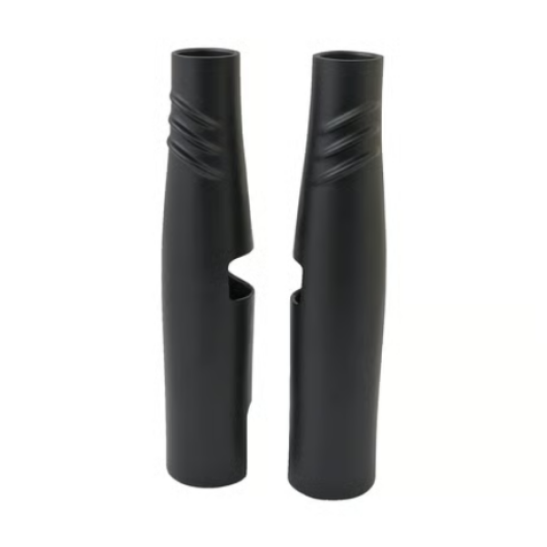 EMD, Bombshell 49 upper fork tube covers. Black für Harley-Davidson® 49-mm-Gabelrohren