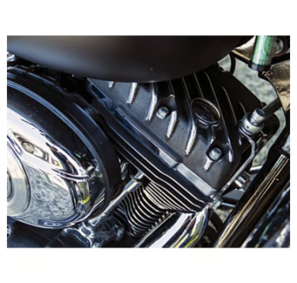 EMD, Twin Cam Snatch rocker cover set. Black Cut für Harley-Davidson® 99-17 Twin Cam (NU)