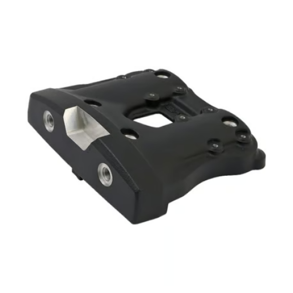 EMD, WTF 'Iron style' rocker cover. Black Cut für Harley-Davidson® 04-22 XL Sportster (NU) Pro Stück