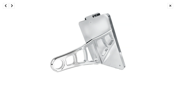 HeinzBikes, seitlicher Kennzeichenhalter-Satz für Harley-Davidson® Softail 91-07