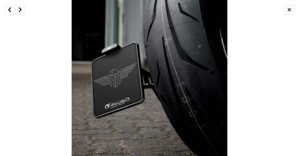 HeinzBikes, seitlicher Kennzeichenhalter-Satz für Harley-Davidson® Sportster S RH1250S 21-25