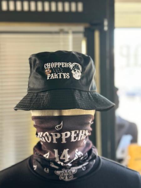 CnP Choppers n Partys Bucket Mütze Biker Motorrad