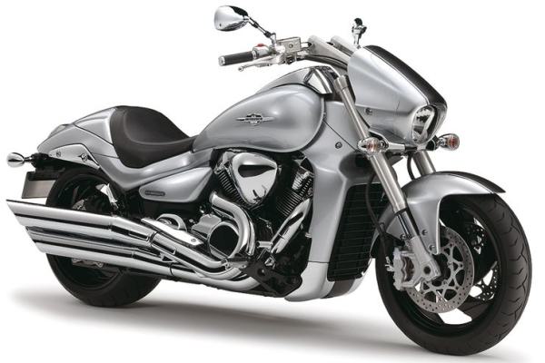 MCJ - 2 in 2 Royal in Chrom oder Schwarz mit Endkappen wählbar - SUZUKI INTRUDER 600-750-800