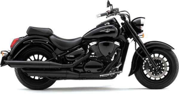 MCJ - 2 in 2 Royal in Chrom oder Schwarz mit Endkappen wählbar - SUZUKI INTRUDER M800 - C800