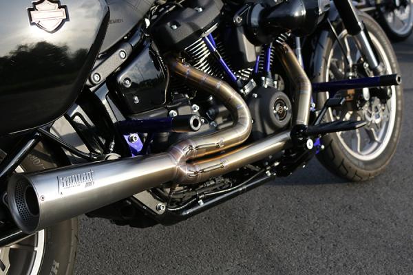 2-in-1 Next Level Auspuffanlage Edelstahl, für alle Touring Modelle ab 2017, Euro 5 - Street Glide, Road Glide, Road King, Electra Glide