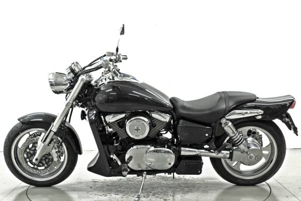 MCJ - 2 in 2 Royal in Chrom oder Schwarz mit Endkappen wählbar - SUZUKI MARAUDER VZ 1500-1600
