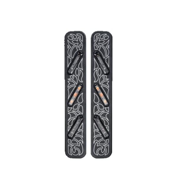 Killer Custom, 3 in 1 'Tribal' LED tail light/turn signals