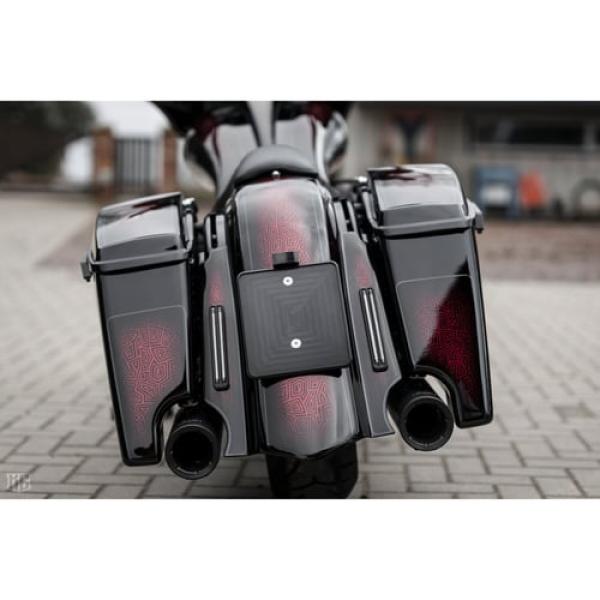 Killer Custom, license plate frame holder. Black