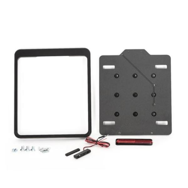 Killer Custom, "Blind hole" German license plate housing