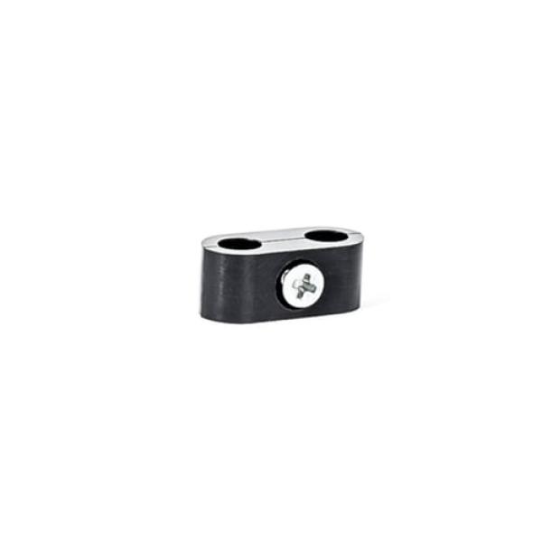 Killer Custom, throttle/idle cable clamps. schwarz, 4.7mm – 4.7mm O.D. throttle / idle cables