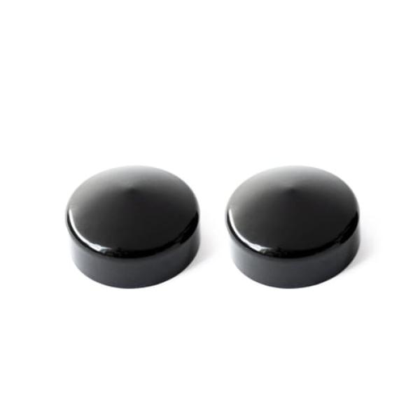 Killer Custom, fork tube cap bolt cover Satz. schwarz. 2-piece – 2013–2017 · FXSB; 07-17 Dyna; 02-11 V-Rod
