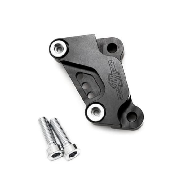 Killer Custom, front caliper extension Halterung for 13" rotor – 2008–2026 · FLT/Touring (ausgenommen 23-25 FLTRXSE; 24-25 FLTRXSTSE; 23-25 FLHXSE); 09-25 Trikes