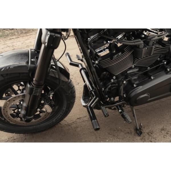 Killer Custom, 'Task Force' crash bars. schwarz – 2018–2025 · Softail mit mid and forward controls