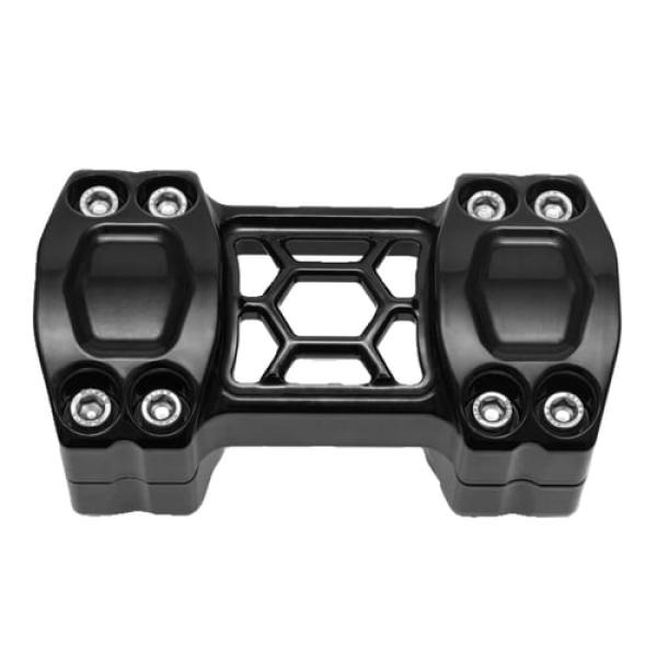 Killer Custom, 1-1/4" 'Task Force' risers. 2" rise. Black
