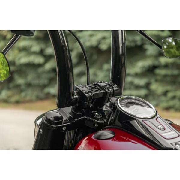 Killer Custom, 1-1/4" 'Task Force' risers. 2" rise. Black