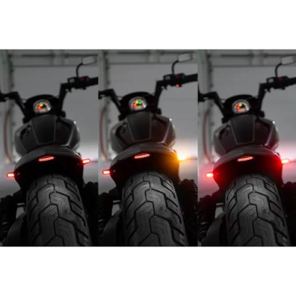 Killer Custom,  Mohawk Led Rear Taillight / Turn Signal Comb