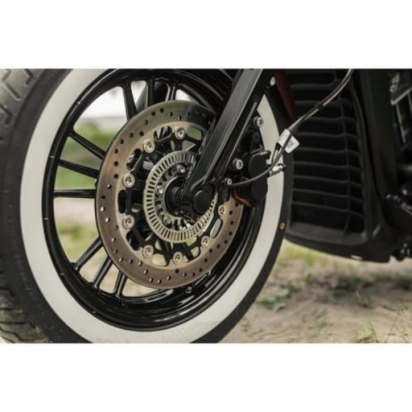 Killer Custom, Front Axle Cover Satz. schwarz – ab 2015 · Indian Scout
