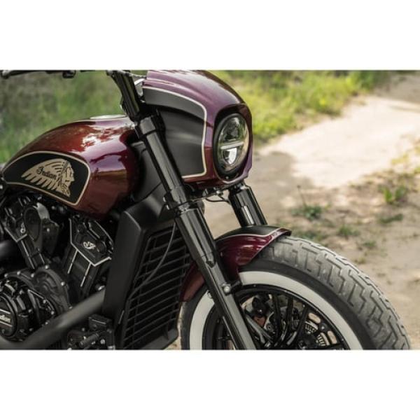 Killer Custom, Lower Fork Covers. schwarz – 2015–2024 · Indian Scout
