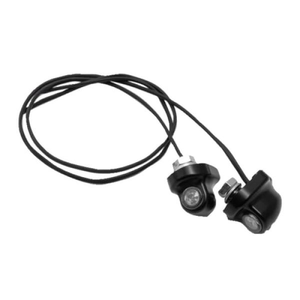 Killer Custom, Front Led Turn Signals. Black