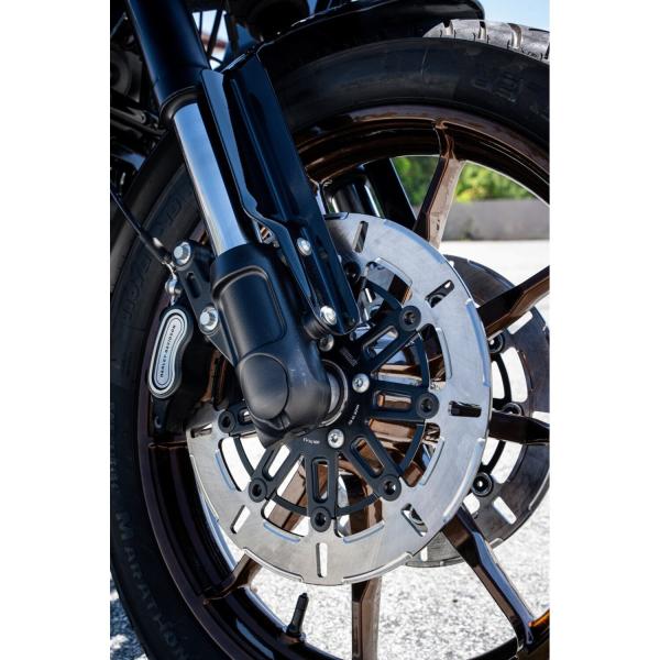 Kodlin by SBS, "9-spoke" Brems rotor vorne L/R. Clear | vorne: 2015–2026 Softail (außer 2017 FXSE)