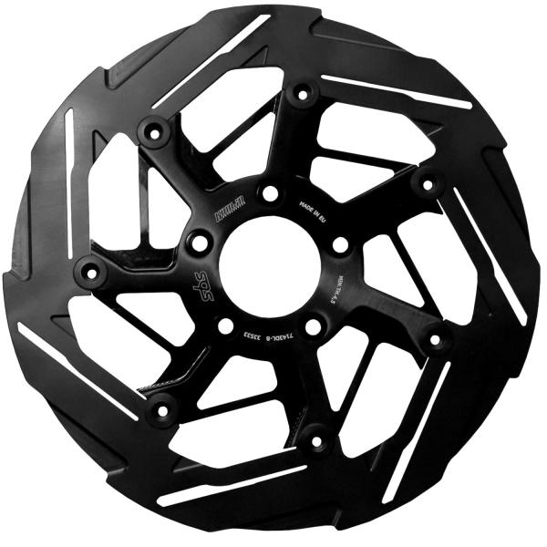 Kodlin by SBS, "7-spoke" Brems rotor vorne links. Schwarz | vorne: 2015–2026 Softail (außer 2017 FXSE)