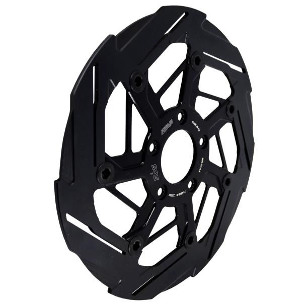 Kodlin by SBS, "7-spoke" Brems rotor vorne links. Schwarz | vorne: 2015–2026 Softail (außer 2017 FXSE)