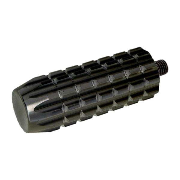 Rick’s Motorcycles – Clubstyle Schaltfußraste AK 4.7. schwarz – OE-Ersatz – Most H-D with 5/16-24 threaded stud