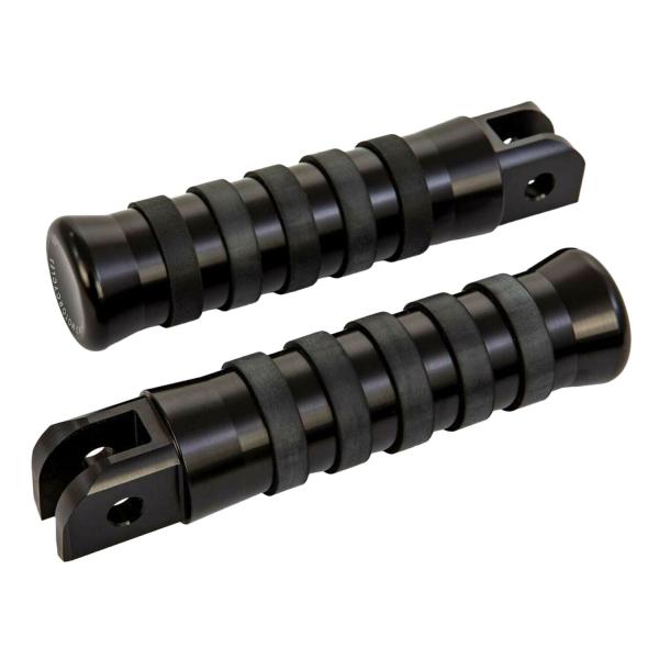 Rick’s Motorcycles – rider foot pegs O-ring style. schwarz – OE-Ersatz – Rider: 18-26 Softail (excl. floorboard models); 21-26 RH1250S Sportster S; 22-26 RH975 Nightster; 23-26 RH975S Nightster S; 21-26 Pan America
