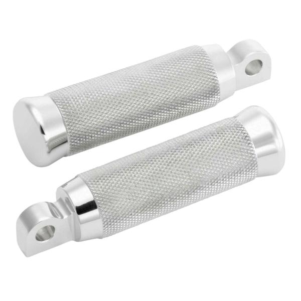 Rick’s Motorcycles – foot pegs Knurled style. gefräst – OE-Ersatz – All H-D with traditional male mount. (Excl. rider/passenger on: 18-26 Softails; 20-21 Livewire. Excl. rider location on: 15-20 XG; 10-22 XL1200X/XS; 11-20 XL1200C; 12-16 XL1200V)