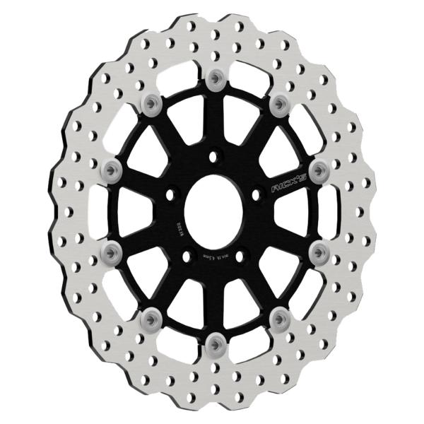 Rick’s Motorcycles – Wave Bremsscheibe Steve 11.8"/300mm – Original-Radialbremssattel – Various 00-26 H-D models with 3.25" bolt circle diameter