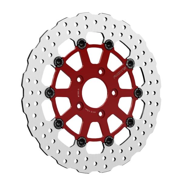 Rick’s Motorcycles – vorn Wave Bremsscheibe EL Diablo 11.5" – Original-Radialbremssattel – Various 00-26 H-D models with 3.25" bolt circle diameter