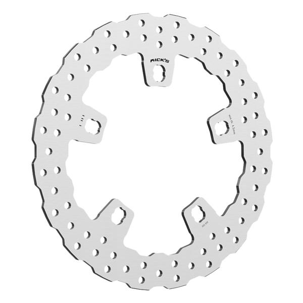 Rick’s Motorcycles – vorn Wave Bremsscheibe 11.8". 5-hole – Original-Radialbremssattel