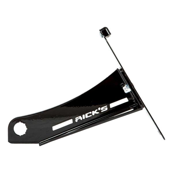 Rick’s Motorcycles – seitlicher Kennzeichenhalter. schwarz – 02-17 VRSC V-Rod (NU)