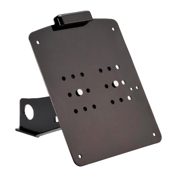 Rick’s Motorcycles – seitlicher Kennzeichenhalter. schwarz – 08-17 Softail (excl. 13-17 FXBS Breakout; 08-11 FXCW/C Rockers) (NU)
