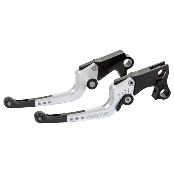 Rick’s Motorcycles – Good Guys Brems- und Kupplungshebel-Set B/S – 08-13 Touring; 14-16 FLHR/C; 09-13 Trikes. With cable clutch (NU)