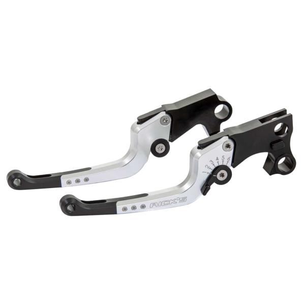 Rick’s Motorcycles – Good Guys Brems- und Kupplungshebel-Set B/S – 17-20 Touring, Trikes. With hydraulic clutch (NU)