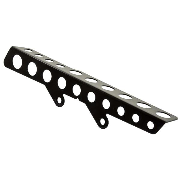 Rick’s Motorcycles – belt guard Round holes. glänzend schwarz – OE-Ersatz – 18-26 Softail (excl. 19-20 (NU) FXDRS 114)