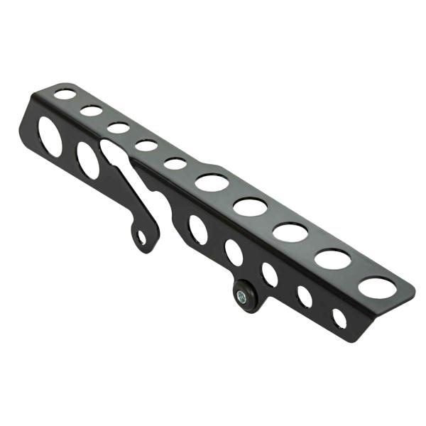 Rick’s Motorcycles – belt guard Round holes. mattschwarz – OE-Ersatz – 18-26 Softail (excl. 19-20 (NU) FXDRS 114)