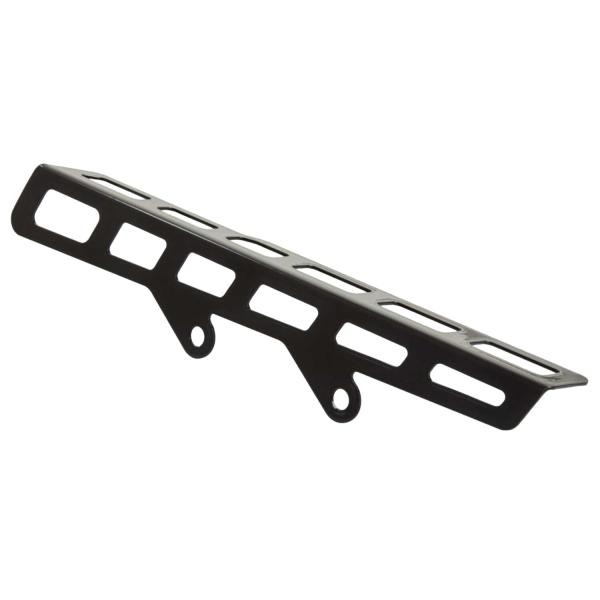 Rick’s Motorcycles – belt guard Square holes. glänzend schwarz – 08-17 Twin Cam Softail (NU)