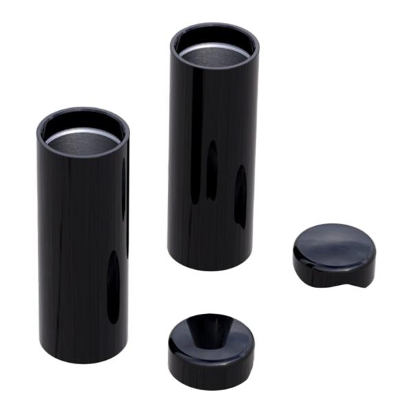 Rick’s Motorcycles – Gabel-Abdeckungsset, 4-teilig. schwarz – Softail Breakout: 18-20 (NU) FXBR 107; 18-22 (NU) FXBRS 114; 23-25 FXBR 117