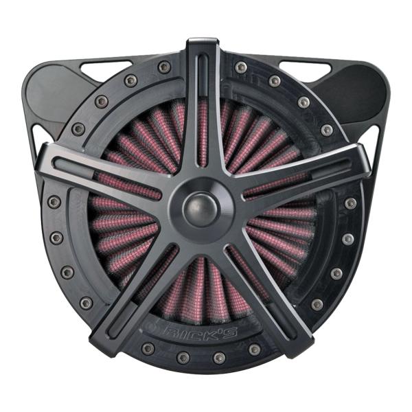Rick’s Motorcycles – Good Guys 2 Luftfilter-Frontabdeckung. Apollo 5 – All Rick's Motorcycles 'Good Guys 2 Basic' air cleaner assemblies