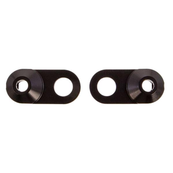 Rick’s Motorcycles – vorn Atto turn signal mount set. schwarz – Universal