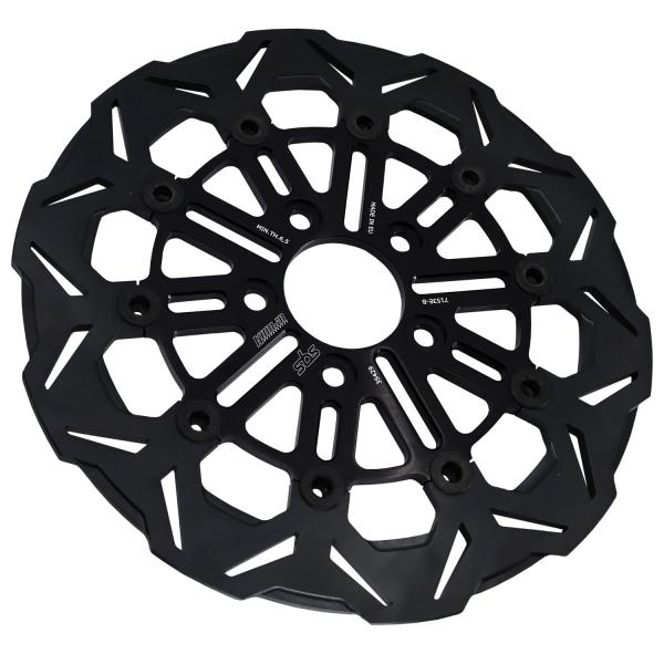 Kodlin by SBS, "V-Design" Brems rotor hinten. Clear | Passend: hinten: 2008–2026 Touring