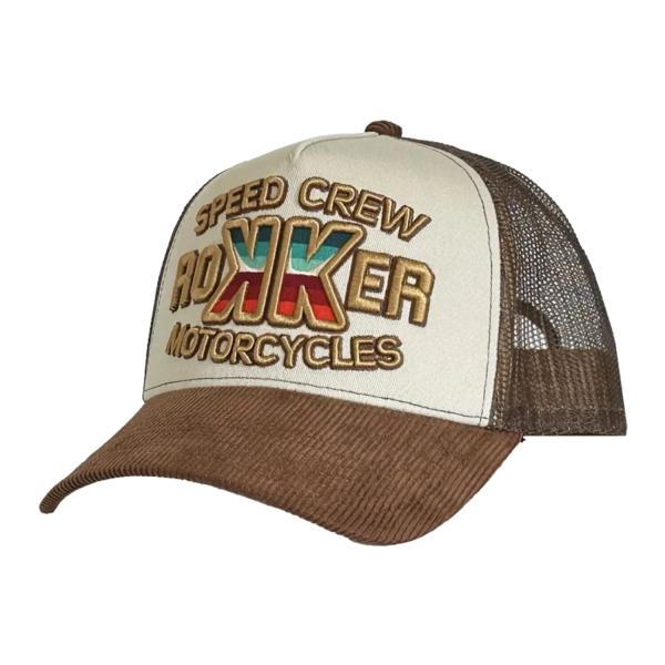 ROKKER Speed Crew II Cap – Braun
