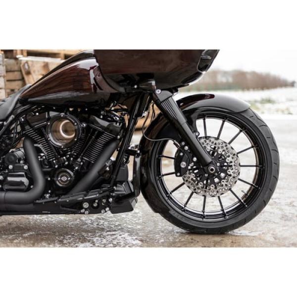 Killer Custom, 'Wrapper' front fender, 21 x 5.50 fat wheels