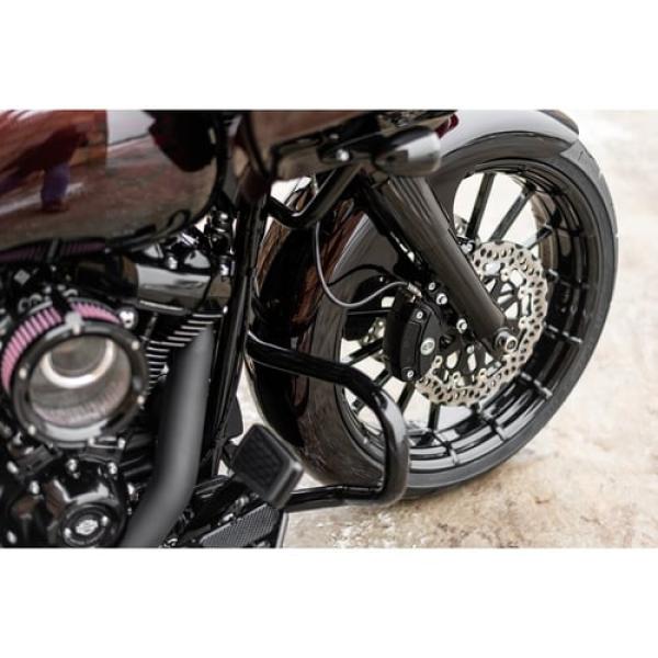 Killer Custom, 'Wrapper' front fender, 21 x 5.50 fat wheels