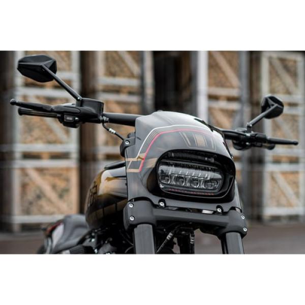 Killer Custom, 'Aggressor' headlamp Verkleidung – Softail: 18-20 FXFB Fat Bob 107; 18-24 FXFBS Fat Bob 114